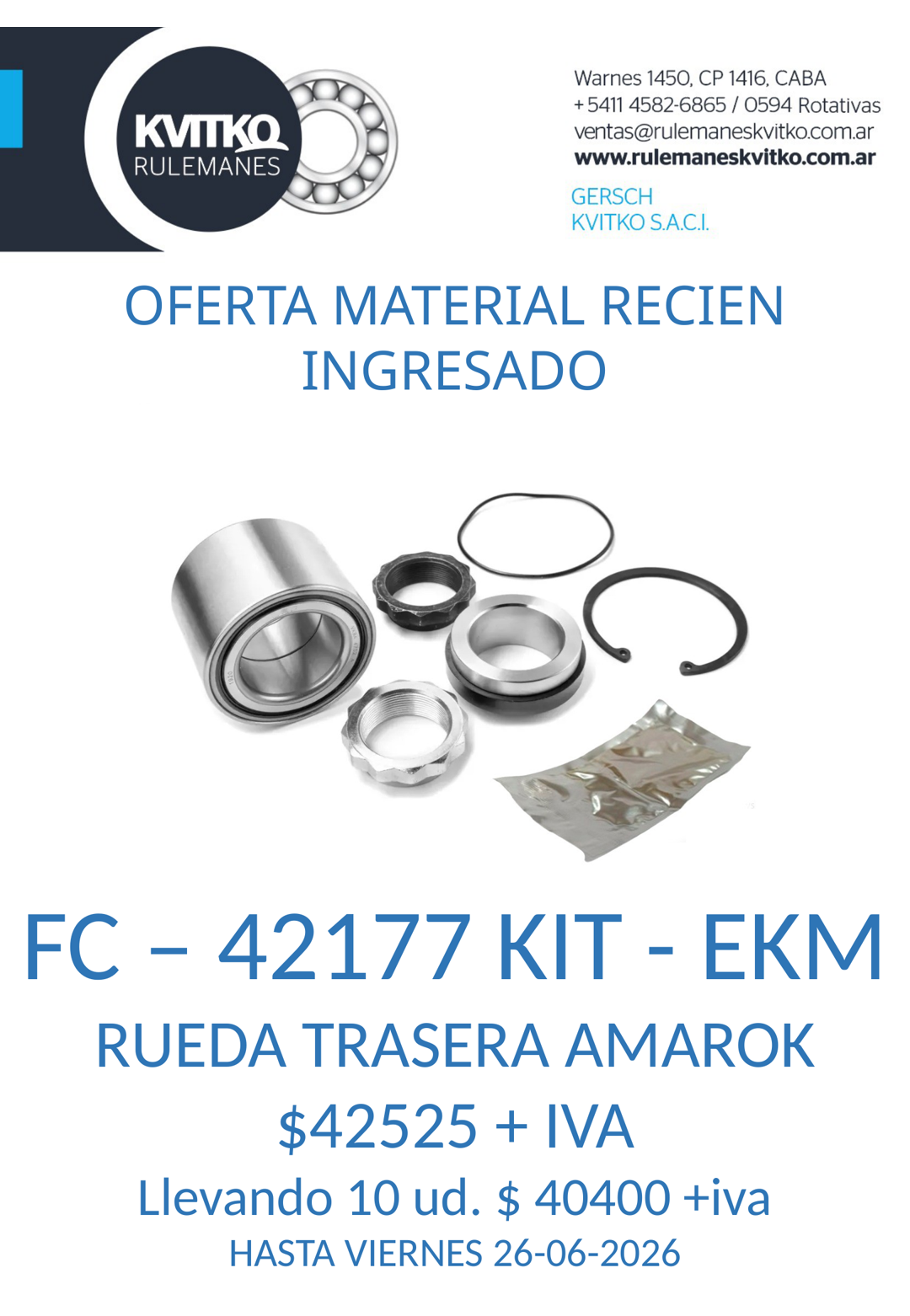 Oferta Amarok Trasera